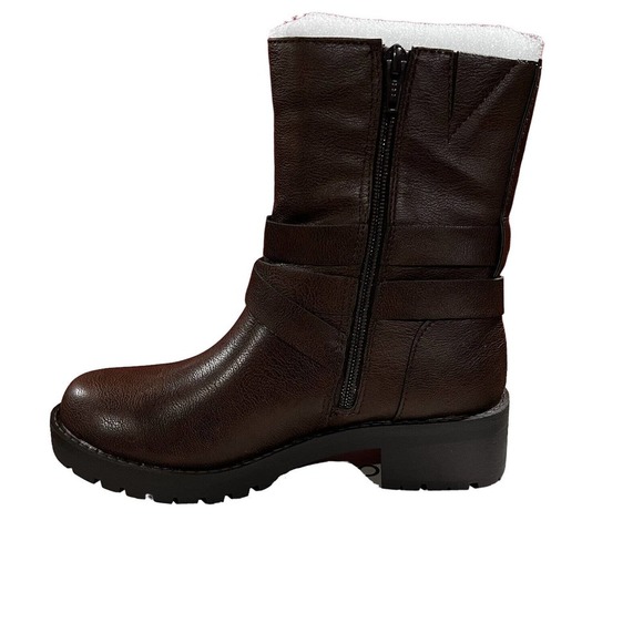 Sun + Stone Women’s Size 5 Stella Leather Zipper Booties Ankle Boots Sho… - Picture 4 of 6